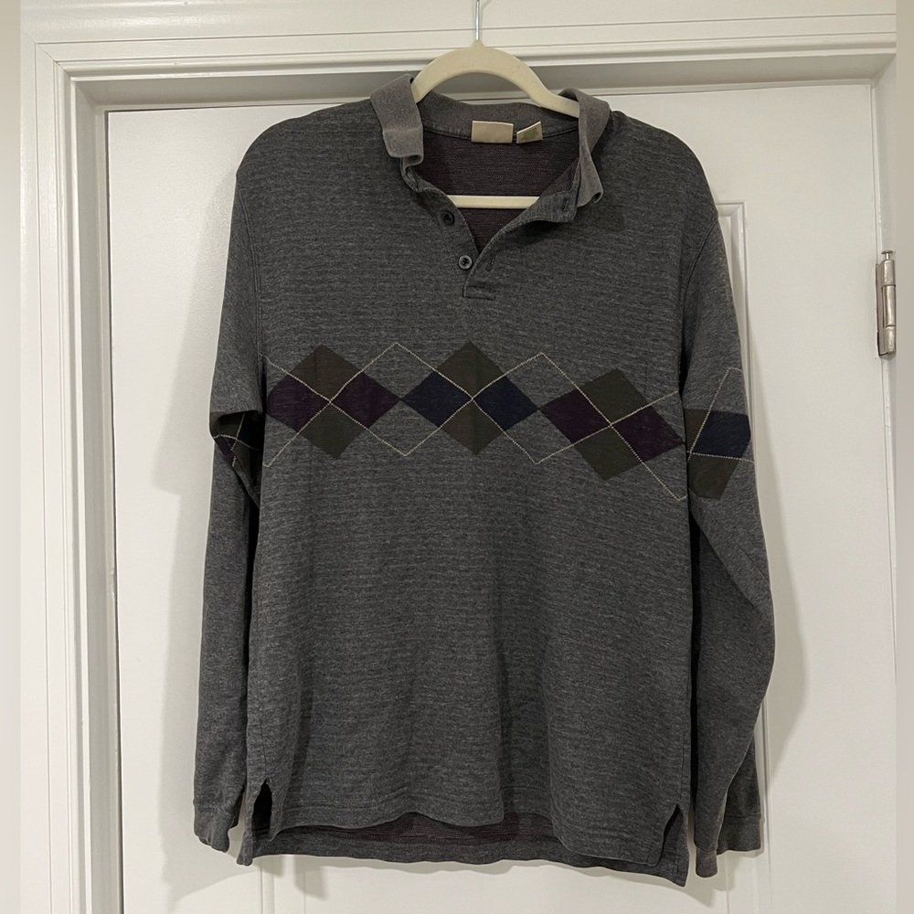 LL Bean Collared Long Sleeve Shirt